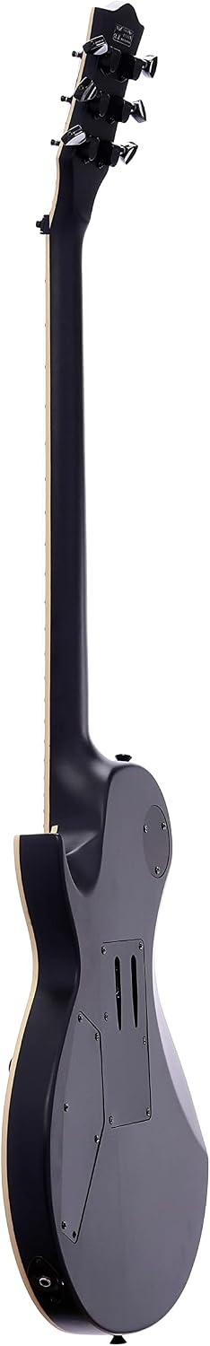IYV- ILP-400FR Solid Body Electric Guitar, Satin Black