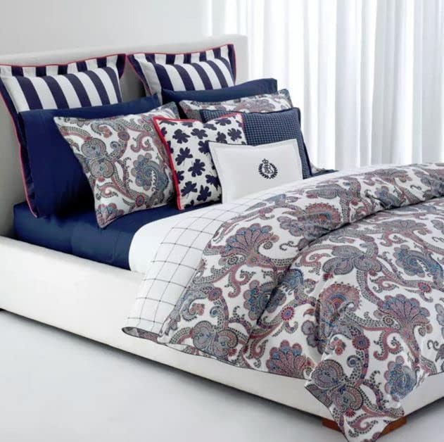 Lauren Ralph Lauren Carter Multi Paisley 3 Pc Full Queen Duvet Cover Set (Queen)