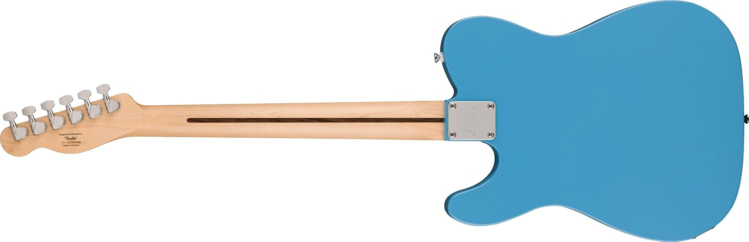 Squire Sonic Telecaster Electric Guitar, California Blue, Laurel Fingerboard