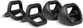 TRX YBell Pro Series 3-in-1 Dumbbell, Kettlebell and Push Up Stand Workout Equipment | Commercial Grade Powder Coated Surface | Perfect for Strength Training & Conditioning Workouts | 2 Pack