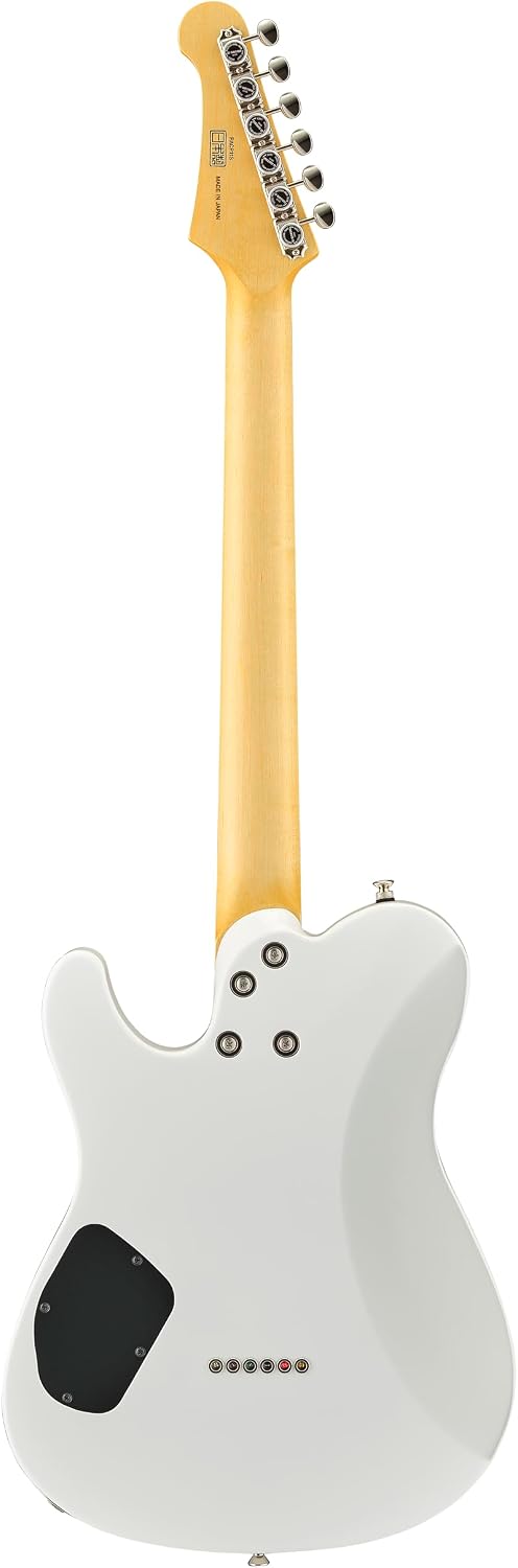 Pacifica SC Professional Electric Guitar with Rosewood Fingerboard, Shell White with Hard Case