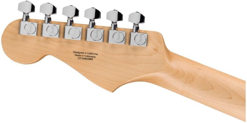 Fender Standard Series Stratocaster, Electric Guitar, with 2-Year Warranty, Modern 'C' Shaped Neck, Laurel Fingerboard, White Pickguard, Aqua Marine Metallic