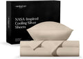 Miracle Made Extra Luxe Soft, Cool-to-the-Touch Cotton Bed Sheet Set, 4-Piece – Silver-Treated, Breathable, Lightweight Bedding – King Size, Ivory