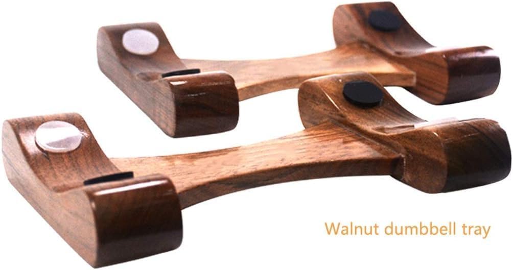 Dumbbell for Home Gym Walnut Steel Dumbbell Men's Home Fitness Equipment Practice Arm Muscles Walnut Handle Fitness Workout Equipment