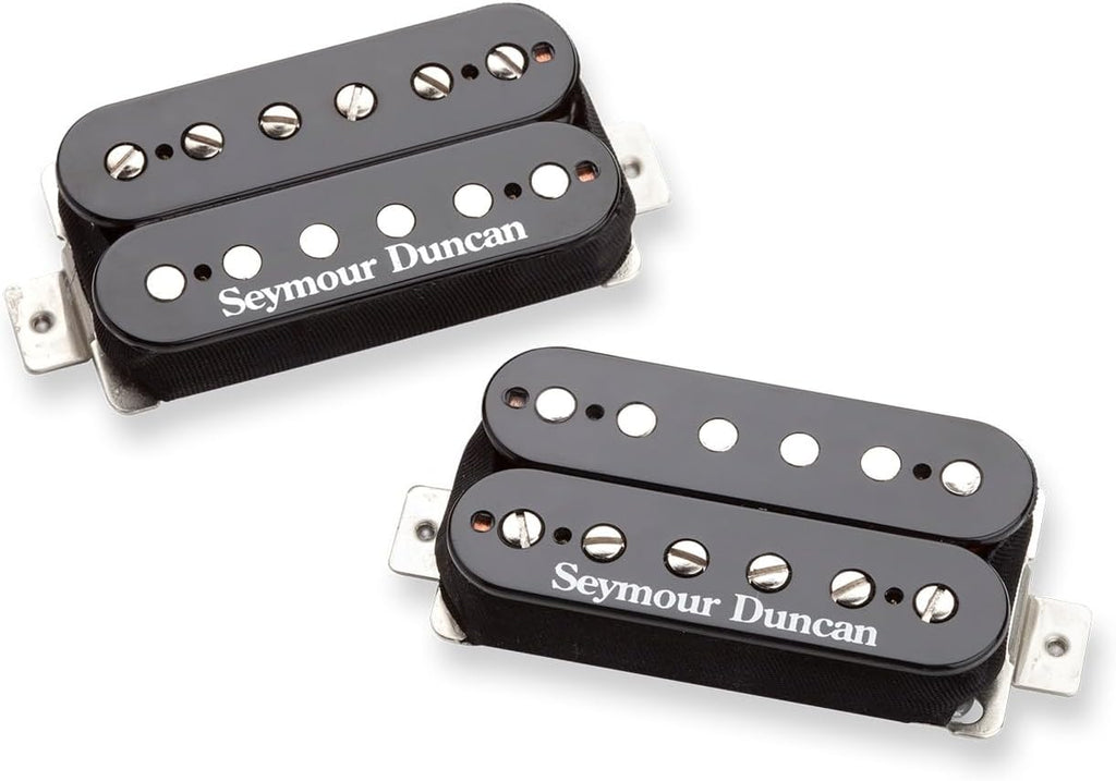 Seymour Duncan Hot Rodded Humbucker - Black Set - High Output Electric Guitar Pickup