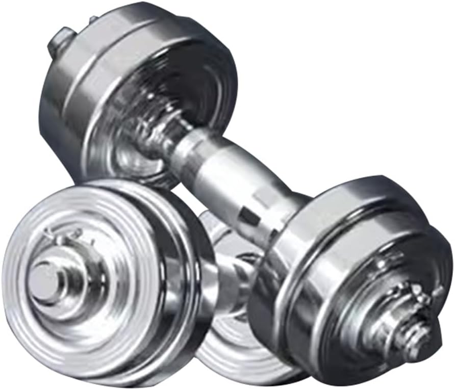 Dumbbell Set Men's Home Fitness Adjustable Weight, Gym Solid Steel Barbell, Abdominal Muscle Training Equipment