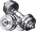 Dumbbell Set Men's Home Fitness Adjustable Weight, Gym Solid Steel Barbell, Abdominal Muscle Training Equipment