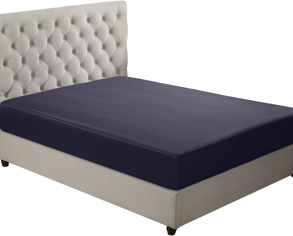 Orose Silk Fitted Bottom Sheet-100% Natural Mulberry Silk,Hypoallergenic,19 Momme,Seamless,Deep Pocket(16'),1pc (Charcoal, California King)