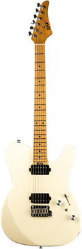 EART TL-380 6 String Solid-Body Electric Guitar Roasted Mahogany Body Maple Neck, Available in Gloss Finishes,Right