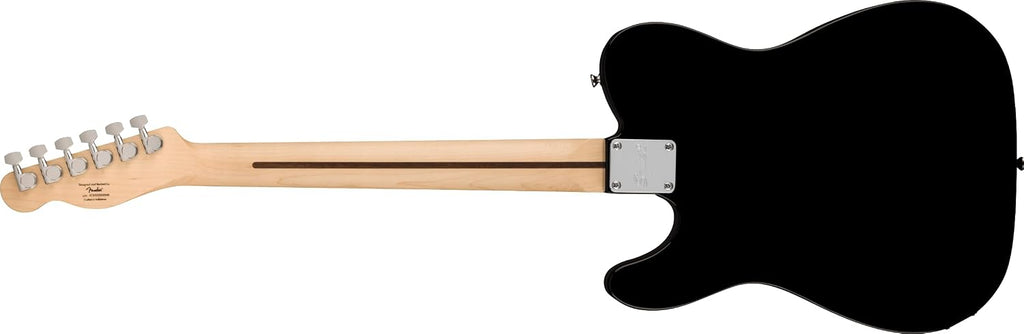 Squire Sonic Telecaster Electric Guitar, Black, Maple Fingerboard
