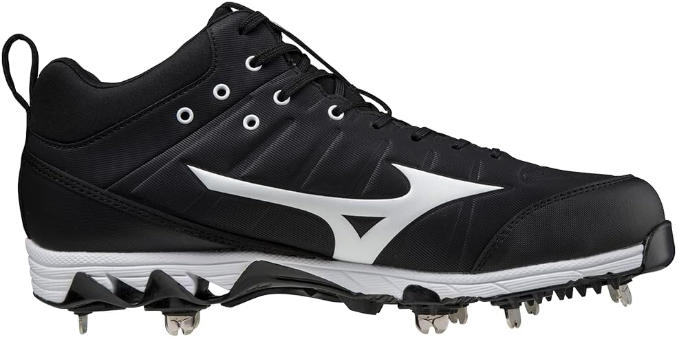 Mizuno Men's 9-Spike Ambition 2 Mid Baseball Shoe