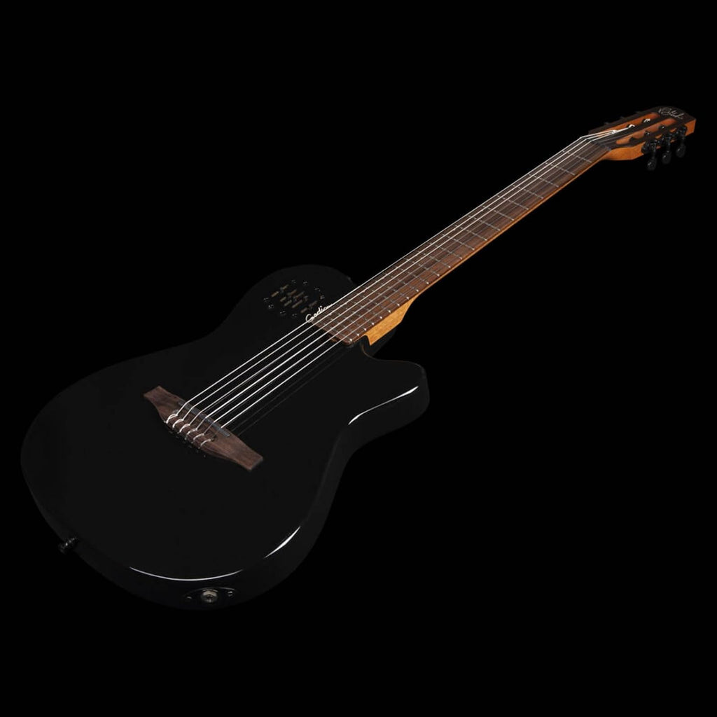 Godin Multiac Mundial Nylon Acoustic-electric Guitar - Onyx Black