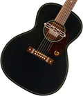 Gretsch Jim Dandy Series DELTOLUXE Concert Acoustic Guitar, Black TOP