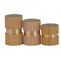 25pcs Type B Solid Brass Knurl Thread Insert Nuts for M3 M4 M5 M6 M8 - Durable Embedded Nutserts for Metal use(10mmxM4x5.2mm)