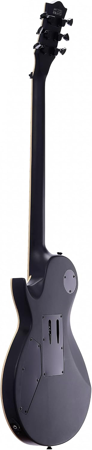 IYV- ILP-400FR Solid Body Electric Guitar, Satin Black