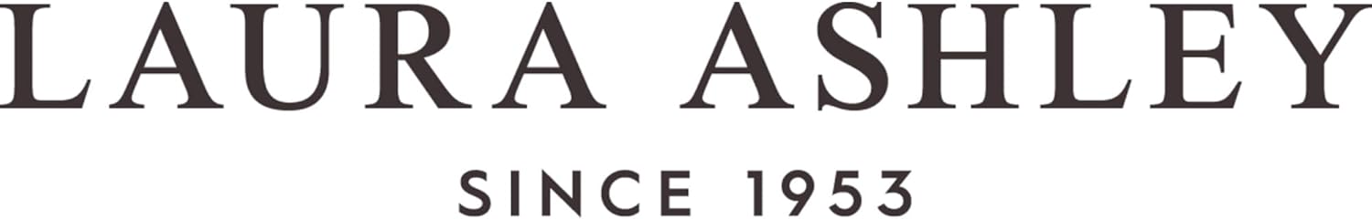 Laura Ashley - King Comforter Set, Reversible Cotton Bedding, Includes Matching Shams with Bonus Euro Shams & Throw Pillows (Amberley Black/White, King)