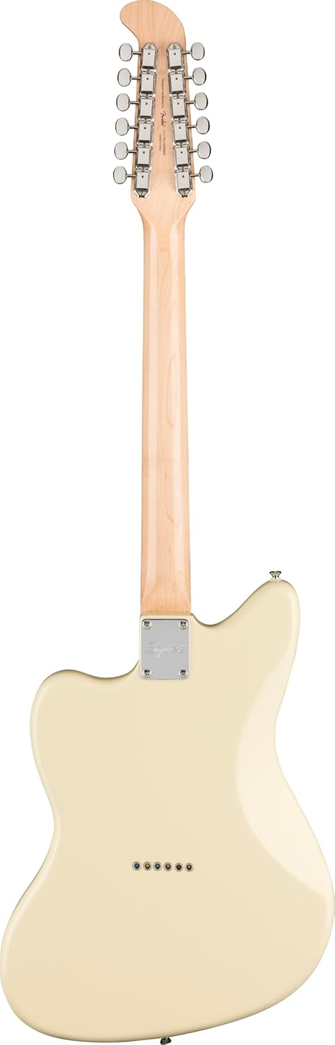 Paranormal Jazzmaster XII, Laurel Fingerboard, Tortoiseshell Pickguard, Olympic White