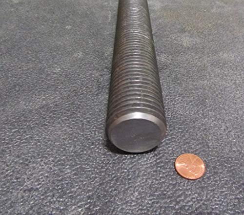 Grade B7 Steel Fully Threaded Round Rod, 1-1/2'-6 Diameter x 12.00' Length, 1 Pc.