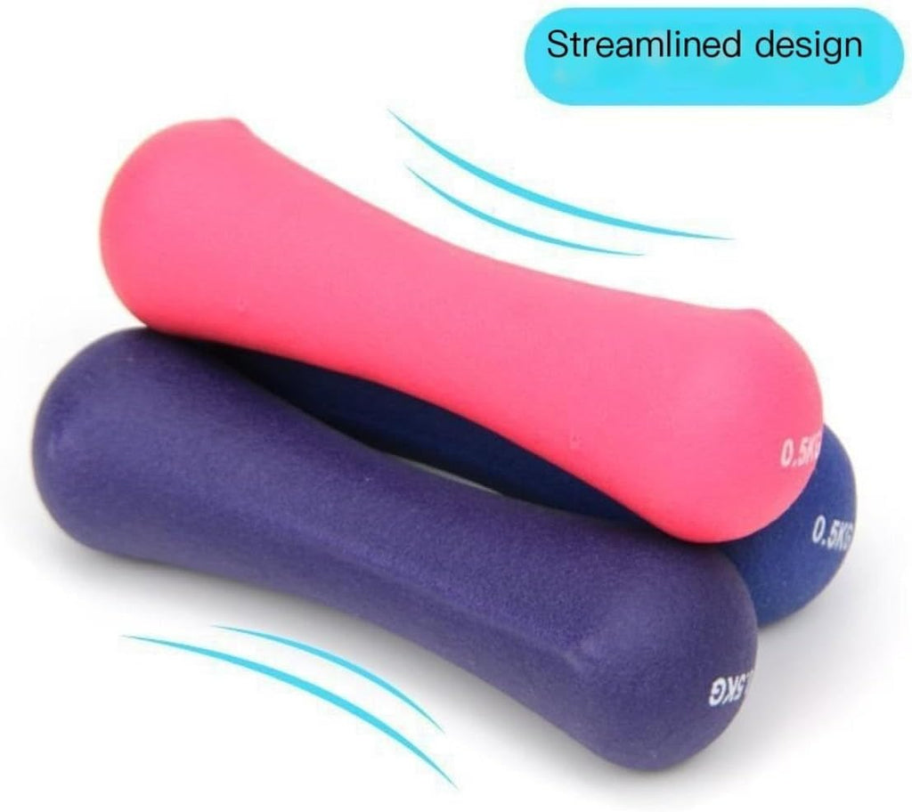 Dumbells Home Fitness Equipment Bone Dumbbells For Women Jumping Exercises Slimming Arms Yoga Fitness Dumbbells Dumbell Set, 6kg, Pink