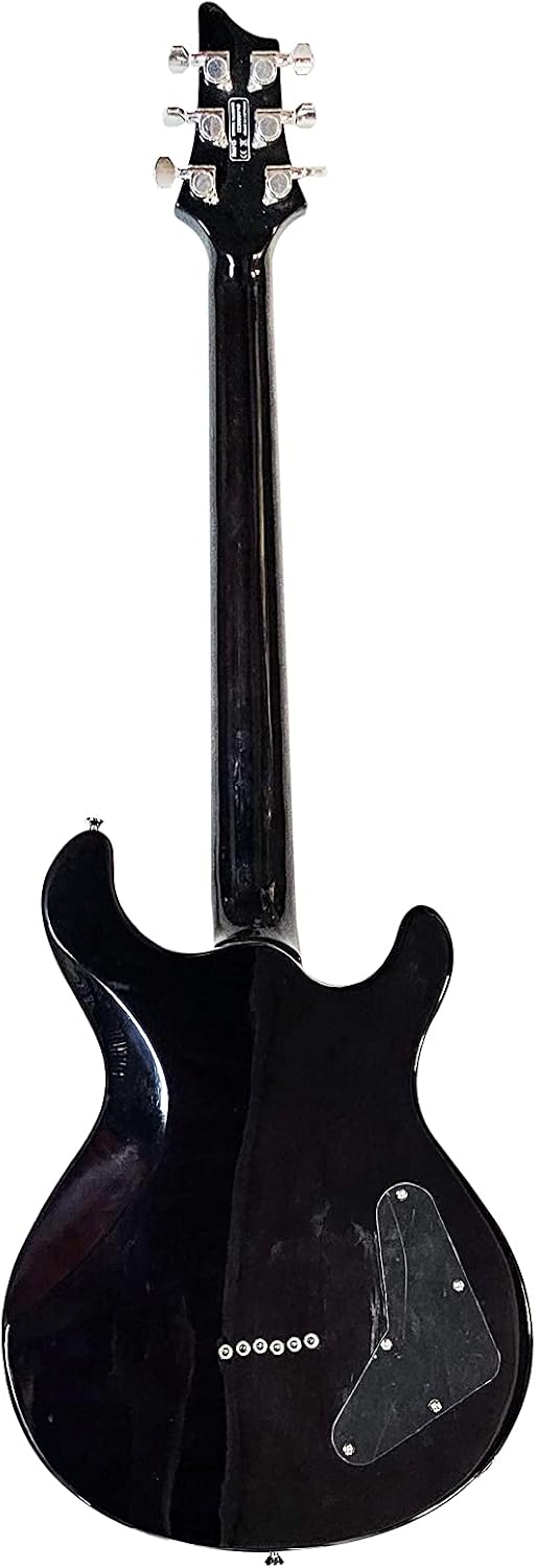 IYV- IP-350 LH, 6 String PRS Solid-Body Electric Guitar, Trans Black, Left hand