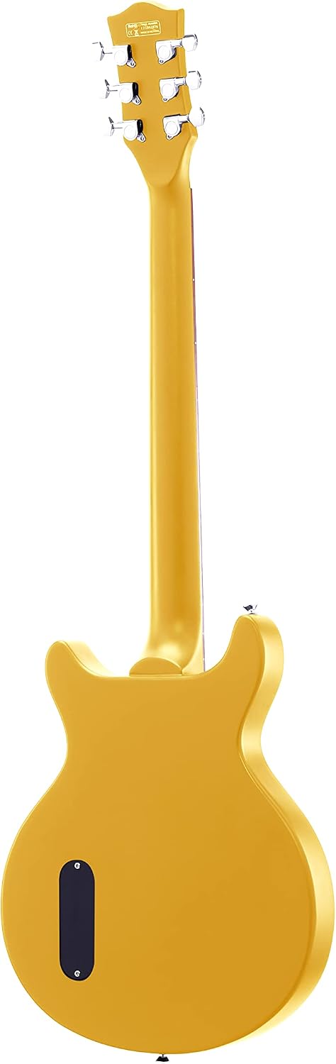 IYV- ILJR-200 Solid Basswood Body Electric Guitar, TV Yellow