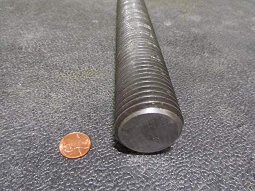 Grade B7 Steel Fully Threaded Round Rod, 1-1/2'-6 Diameter x 12.00' Length, 1 Pc.
