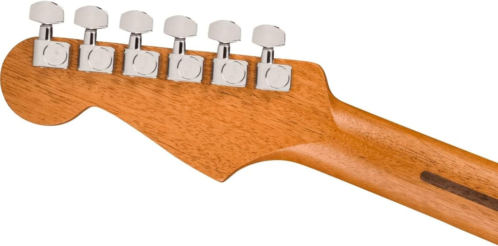 Fender Acoustasonic Player Jazzmaster Acoustic Electric Guitar, with 2-Year Warranty, Antique Olive, Rosewood Fingerboard, with Gig Bag