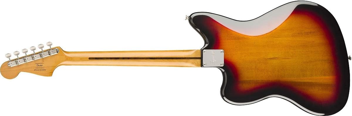 Squier Classic Vibe 60s Jazzmaster Electric Guitar, with 2-Year Warranty, 3-Color Sunburst, Laurel Fingerboard