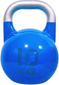 Kettlebell Weights Fitness Sports Competitive Kettle Ball, Muscle Training Dumbbells for Men and Women, Swing/Squat, Gym Exercise Equipment(Light blue-10kg)