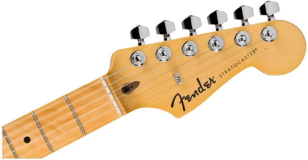 Fender Standard Series Stratocaster, Electric Guitar, with 2-Year Warranty, Modern 'C' Shaped Neck, Laurel Fingerboard, White Pickguard, Candy Cola