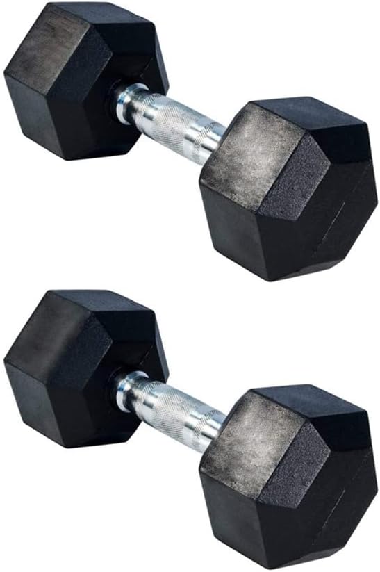set of 2, High-Quality Material, Amazing Reduced Price, Anti-Roll Design, Curved Grip, Dumbbell Exercise & Fitness, Dumbbells on sale, Free Weights Hand Hex Dumbbells, Dumbbells weights 10 15 20 25 30 35 40,
