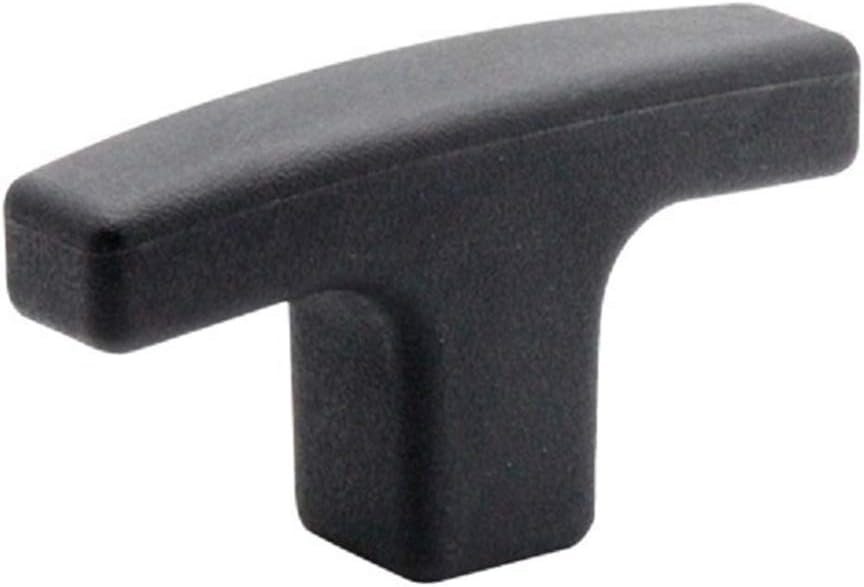 T Shape Plastic Clamping Knob Handle with M8 M10 M12 Female Thread Brass Insert(M8x66(100pcs))