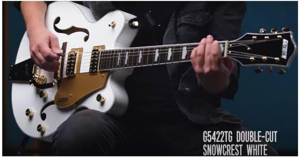 Gretsch G5422TG Electromatic Classic Hollowbody Double-Cut with Bigsby - Snowcrest White