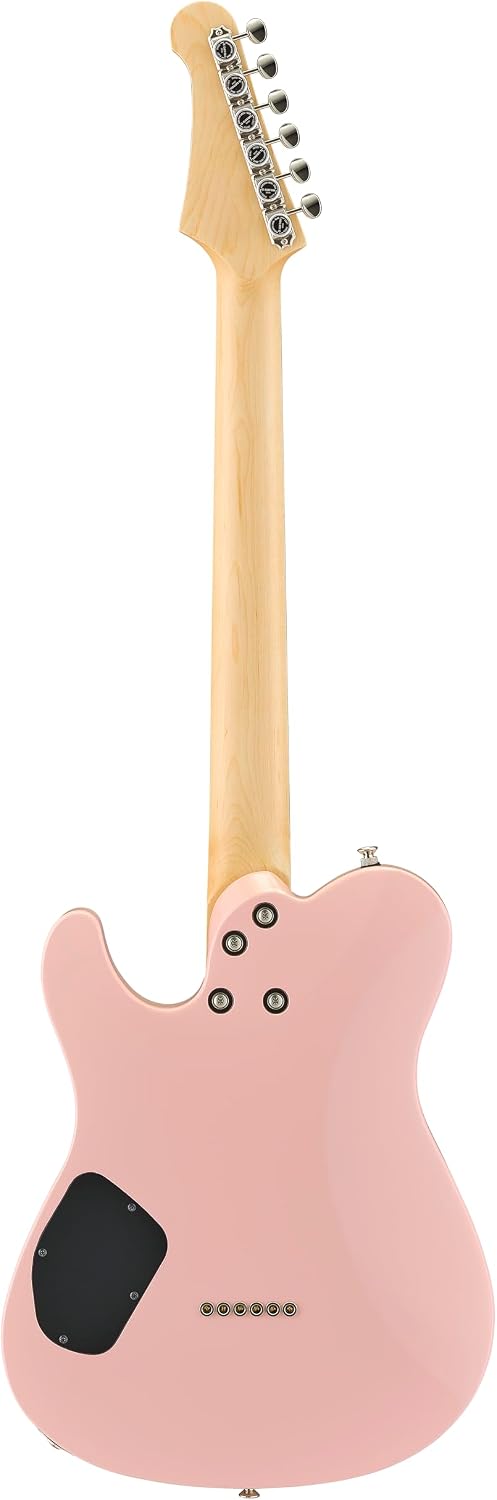 Pacifica SC Standard Plus Electric Guitar with Rosewood Fingerboard, Ash Pink with Gig Case