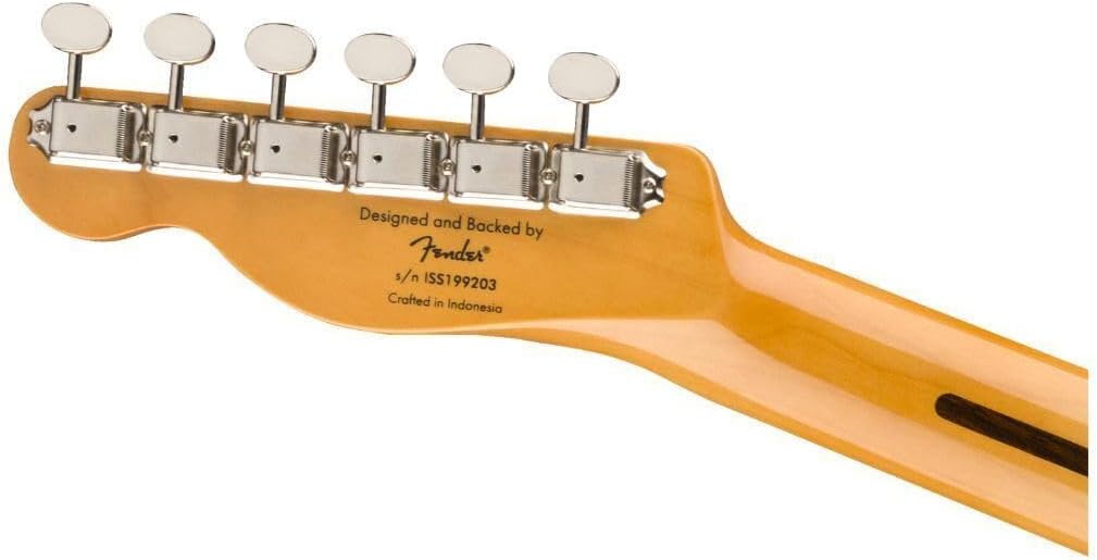 Squier Classic Vibe 50s Telecaster Electric Guitar, with 2-Year Warranty, White Blonde, Maple Fingerboard