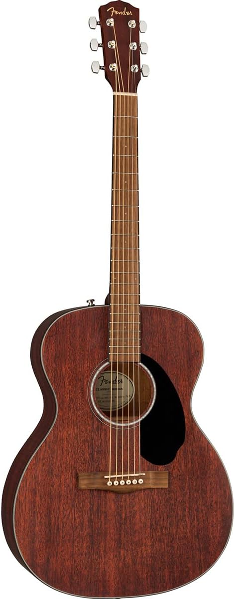 Fender CC-60S All-Mahogany Concert Acoustic Guitar, Natural