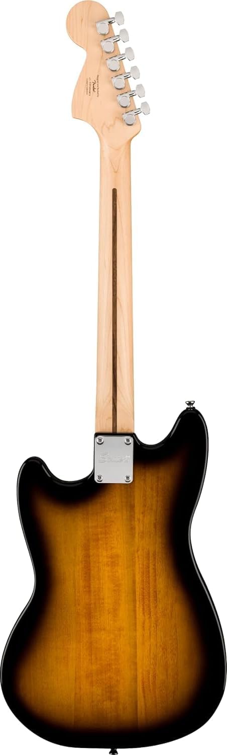 Squire Sonic Mustang Electric Guitar, 2-Color Sunburst, Maple Fingerboard