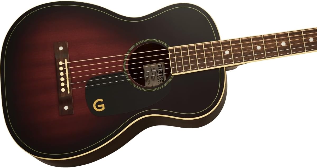 Gretsch Jim Dandy Parlor Acoustic Guitar - Deep Cherry Burst