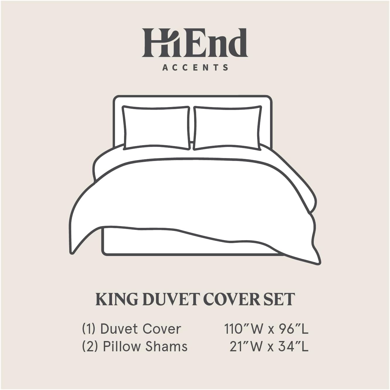HiEnd Accents Stella Faux Silk Velvet 3 Piece Duvet Cover Set with 2 Pillow Shams, King, Black, Romantic Western Modern Traditional Style Luxury Bedding, 1 Comforter Cover and 2 Pillow Cases