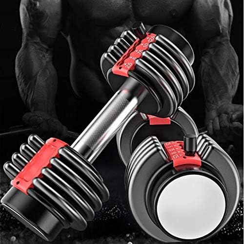 25 Lbs Adjustable Dumbbell Fast Weight, Male and Female Fitness Equipment Training Arm Muscle