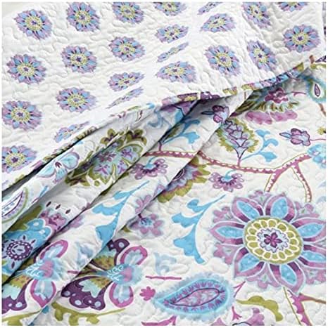 Blancho Bedding Quilt Set 3 Pcs Bedding Set Bedroom Bed 100% Cotton King Size
