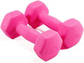 2PCS Matte Dumbbells for Women & Men, Non-Slip, Beginner Aerobics & Weightlifting, Fitness Equipment for Home Gym, Pilates, Yoga, Weight Loss - 1kg, 1.5kg, 2kg, 3kg