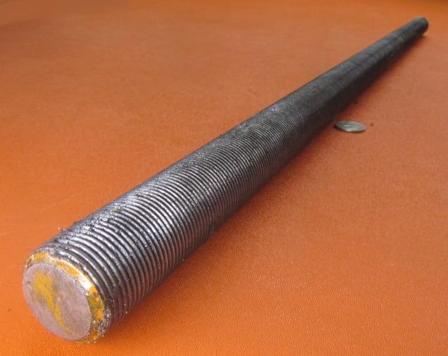 Grade B7 Steel Fully Threaded Round Rod, 1-1/4'-12 Diameter x 36.00' Length, 1 Pc.