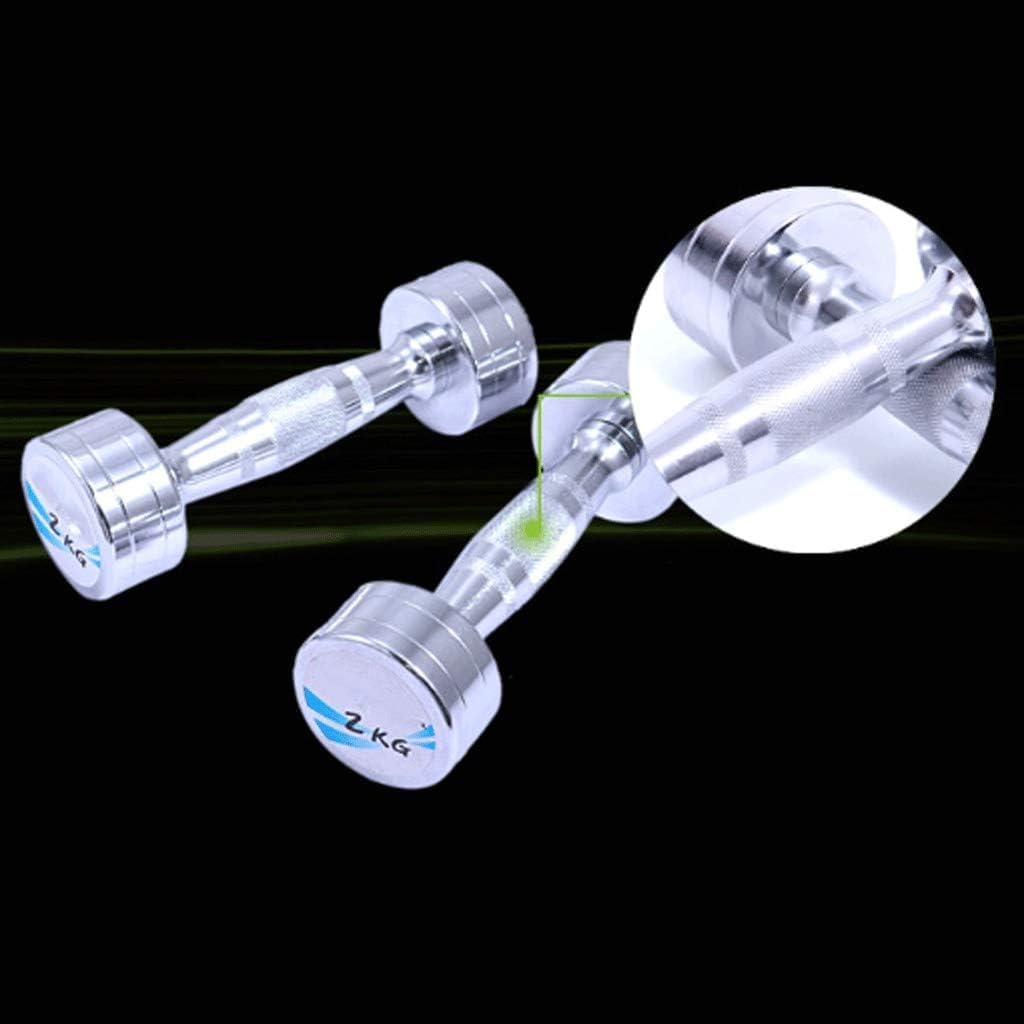 Dumbbell for Home Gym 1 Pair Dumbells Fitness Dumbbell Pure Steel Gym Dumbells Set for Women Body Building Home Exercise Fitness Workout Equipment(8kg(4kg*2))