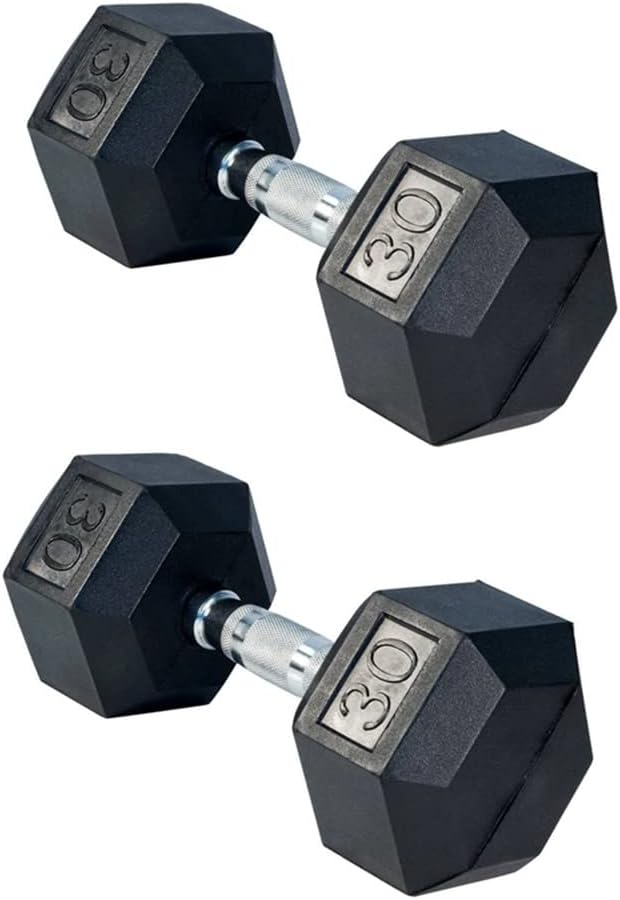 set of 2, High-Quality Material, Amazing Reduced Price, Anti-Roll Design, Curved Grip, Dumbbell Exercise & Fitness, Dumbbells on sale, Free Weights Hand Hex Dumbbells, Dumbbells weights 10 15 20 25 30 35 40,