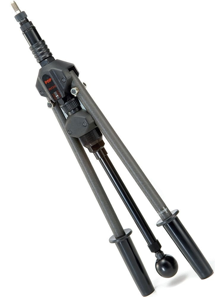 POP PNT310 Heavy Duty Threaded Insert Hand Tool KIT with 10-24, 10-32, 1/4-20, 5/16-18, & 3/8-16 Set-UPS
