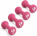 Neoprene Coated Fitbell Dumbbell (1LB to 10LB Pack of 1, 2, 4) | Dumbbell Set for Women & Men Durable Anti-Roll Anti-Slip Colour Blue | Ideal for Arm Rows Squats Chest Presses Bicep Curls
