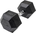 Lifeline Fitness Hex Dumbbells, Rubber Wrapped Hex Dumbbells, Premium Quality, Ergonomic Knurled Handle, Dumb Bells for Exercise, Home Gym Exercise Weights