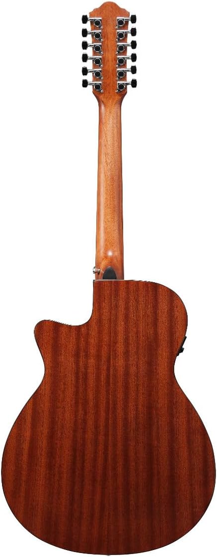 Ibanez AEG5012 12-string Acoustic-electric Guitar - Dark Violin Sunburst