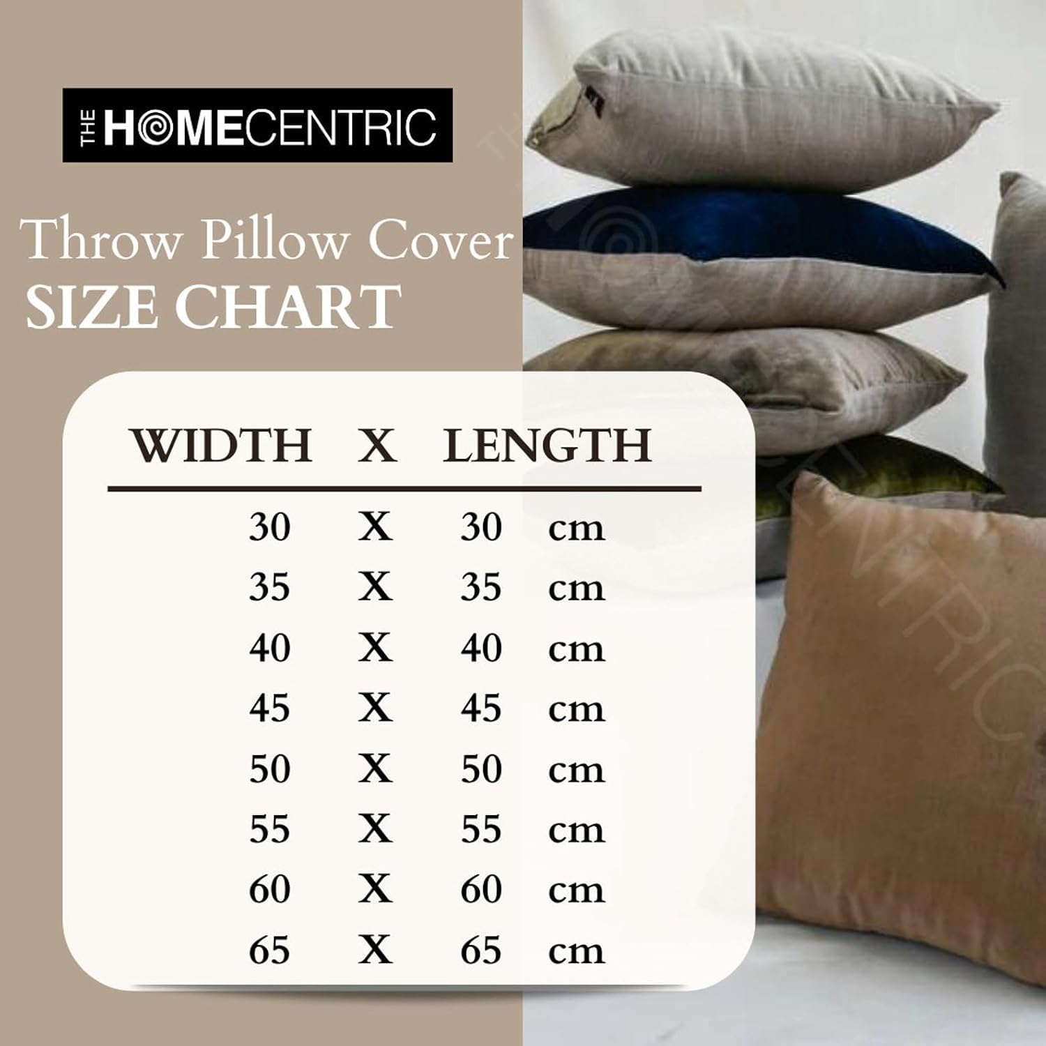 The HomeCentric Throw Pillow Case, Silver Euro Size Pillowcases, Pack of 2, 24x24 inch (60x60 cm) Silk Pillow Case Cover, Pillow Covers with Lace & Sequins & Embroidered, Abstract - Vanilla Lace